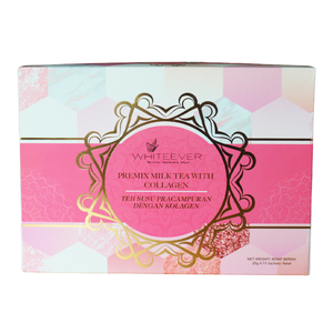 WhiteEver Collagen Beauty Tea Blanqueamiento y brillo Bolsitas de té de la leche Bajo en azúcar Resplandor diario Antienvejecimiento Soporte de la piel para todos - Product Image 3