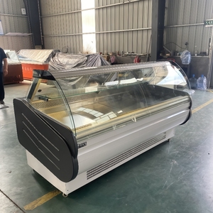 Refrigerador Exhibidor con Puerta Abatible Vertical Aprobado por <span class=keywords><strong>Carrefour</strong></span>, Gabinete de Comida, Acero Inoxidable 304, Enfriamiento Directo, Descongelación Automática - Product Image 6