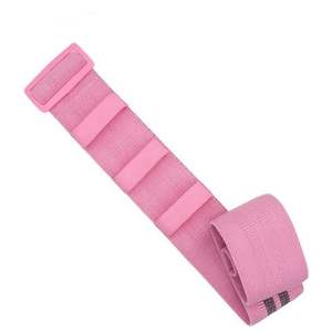 Bandes de résistance pour les hanches unisexes en polyester et caoutchouc, personnalisables par le fabricant, avec plus de spécifications, pour exercices de résistance des hanches. - Product Image 4