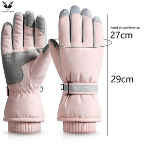 Unique Style Good Quality OEM ODM Service Best Supplier Newest Durable Lightweight Heated Waterproof Breathable <b>Ski</b> <b>Gloves</b> - Product Image 4