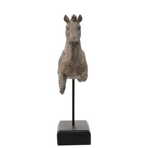 Estatua de Caballo Antigua de 14x4.5x17 cm sobre Base, Producto Elegante en la Categoría de Estatuas - Product Image 4