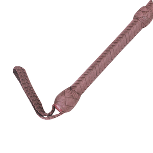 Fouet en nylon marron personnalisé de 06 à 16 pieds, 16 tresses, construction robuste avec support de ventre, dernier style, modèle équestre SP-50002 - Product Image 3