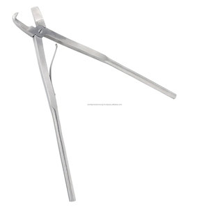 Pinzas de sujeción de placas óseas quirúrgicas WORLD PRECISION SURGICAL, de acero inoxidable, manuales, instrumento de corte torácico ortopédico, CE - Product Image 1