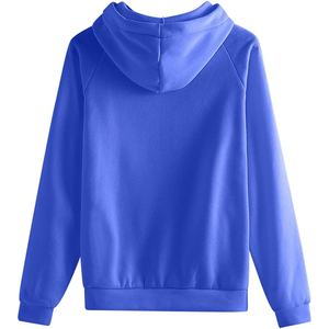 Ensemble de survêtement unisexe jaune à capuche, manches longues, couleur unie, décontracté, respirant, coupe régulière, 100 % coton, pour l'automne - Product Image 2