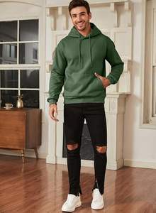 Sudadera con Capucha Moderna para Hombre, Cómoda, Elegante y Cálida, Sudadera de Primera Calidad en Varios Colores y Ajuste Perfecto - Product Image 4