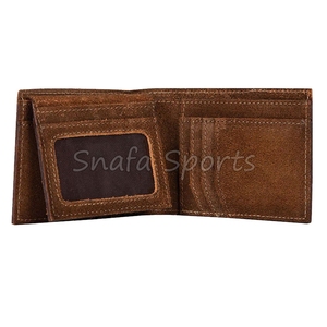 Tarjetero de Cuero Vacuno, Cartera de Cuero para Hombre, Cartera Mini de Cuero Vacuno Genuino en Oferta - Product Image 2