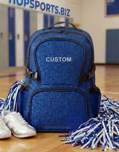 Mochila Personalizada con Logotipo y Nombre, Fabricante de Mochilas Brillantes para Animadoras, Mochila Deportiva con Logotipo Bordado - Product Image 1
