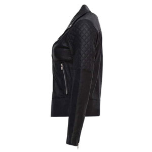 2025 Best Style Genuine <b>Leather</b> <b>Jacket</b> Men <b>Long</b> Sleeve Slim Fit Patchwork Spring Fashion <b>Leather</b> <b>Jackets</b> For Women - Product Image 4