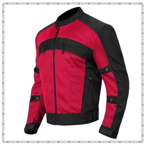 Blouson moto court en textile pour homme, fabricant OEM, vêtements de conduite urbaine légers pour l'exportation en gros - Product Image 2