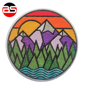 Parche Bordado Adhesivo de Borde Merrow de Color Sólido, Diseño Más Reciente, Más Vendido, Bajo MOQ - Product Image 6