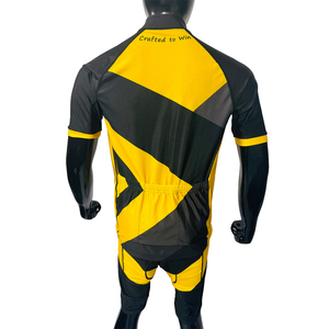 Maillot de cyclisme personnalisé respirant 100% polyester unisexe à manches longues pour l'été - Product Image 1