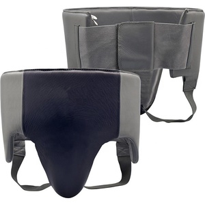 Protector Inguinal Ajustable de Cuero Verde PC/PVC para Deportes de Contacto, Boxeo, MMA, Kickboxing, Entrenamiento de Artes Marciales - Product Image 5