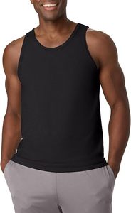 Débardeurs Homme Personnalisés à Logo Pas Chers Coupe Musclée Unie Sans Manches 100% Coton pour Entraînement et Gym - Product Image 3