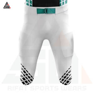 Seragam Sepak Bola Amerika Berkualitas Tinggi Warna Sesuai Pesanan Bahan Spandex/Polyester Ukuran Besar Lengan Setengah Logo Sesuai Pesanan - Product Image 3