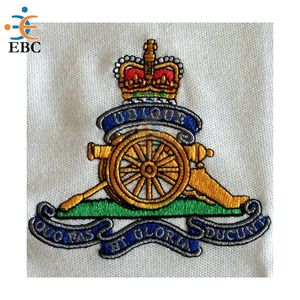 Parches bordados tejidos personalizados, insignias bordadas para planchar, máquina para coser, emblemas bordados, tela para ropa - Product Image 6