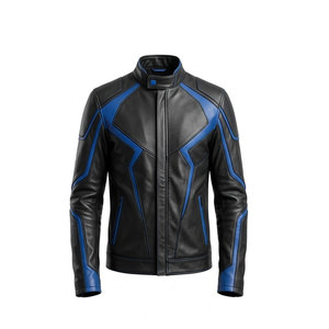 Soft Touch Leather Jacket With Smooth Texture Comfortable Fit Winter Jacket For Outdoor Activities Travel - Product Image 1