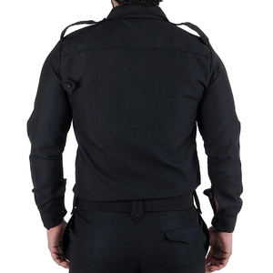 Uniforme de Guardia de Seguridad Personalizado de Alta Calidad con Diseño y Color de Tela a Medida - Uniforme Unisex de Poliéster/Algodón - Product Image 4