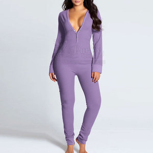 Combinaison à volants Best Choice, toucher doux, look tendance, en spandex et polyester, pour femme - Product Image 4
