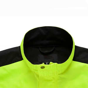 Ropa de Trabajo de Verano para Hombre, de Alta Visibilidad, Reflectante, Antibacteriana, de Secado Rápido, Impermeable, Cortavientos, con Logotipo Frontal, Softshell - Product Image 4