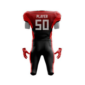 Uniforme de football américain de haute qualité, maillot et pantalon d'équipe de football personnalisés, fournisseur professionnel - Product Image 2
