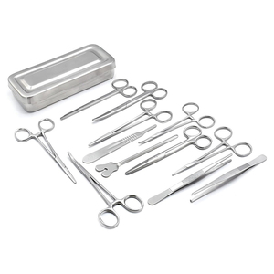 Kit de Instrumentos Quirúrgicos Médicos Premium de Acero Inoxidable, Juego Profesional para Uso en Hospitales y Clínicas - Product Image 1