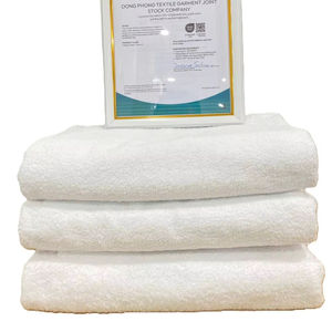 Ensemble de serviettes de bain en coton écologique à séchage rapide, motif écossais, taille personnalisée, haute qualité, très absorbant, en promotion - Product Image 3