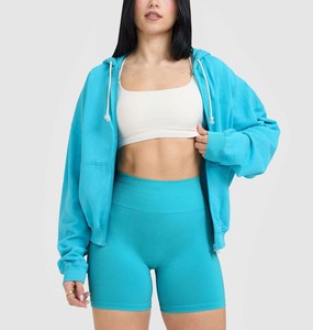 Sudadera con Capucha de Invierno para Mujer, Diseño Moderno, Hombros Caídos, Manga Larga, Calidad Superior, Talla Grande - Product Image 3