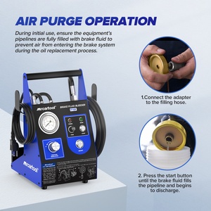 MRCARTOOL F109 Car <b>Brake</b> Oil Changer Filling Oil Pump <b>Brake</b> Fluid <b>Bleeder</b> Vacuum Pressure Pump Recovery Fluid Pulsating 220/110V - Product Image 4