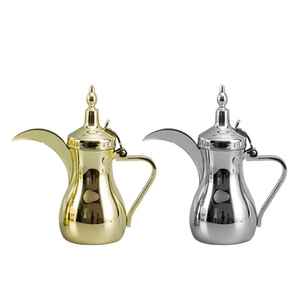 Cafetera Árabe Tradicional Dallah, Tetera de Café Árabe de Oriente Medio, Tetera Decorativa para Servir en Casa o Cafetería - Product Image 2