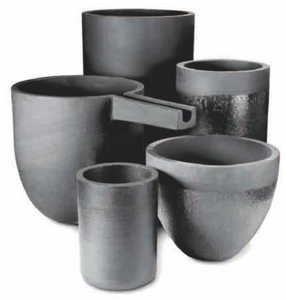 Creuset en carbure de silicium pour la fusion d'alliages de cuivre et d'alliages d'aluminium pour fonderie - Product Image 1