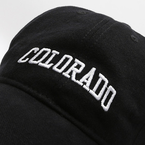 Gorra de Béisbol de Lona 100% Algodón de Alta Calidad con Logotipo Bordado Personalizado para Unisex - Product Image 4