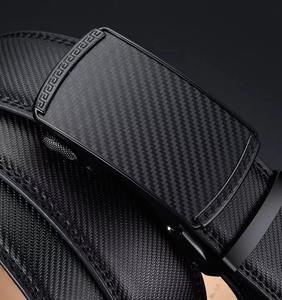 Men's Black PU Leather <b>Belt</b> Casual Wide Waist <b>Belt</b> with Alloy Plate Buckle Fashion <b>Jeans</b> <b>Belt</b> Gift for Men - Product Image 2