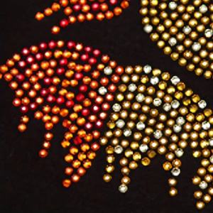 Latest <b>Design</b> Rhinestone Cotton T Shirt Wholesale Summer Street-wear T Shirts New Style T-Shirts With Custom Logo - Product Image 4