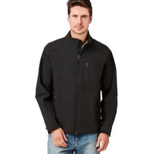 Custom Logo <b>Work</b> Windproof Outdoor Waterproof Eco-Friendly Canvas Softshell <b>Fleece</b> Windbreaker Stand Collar Winter Men's Jacket - Product Image 2