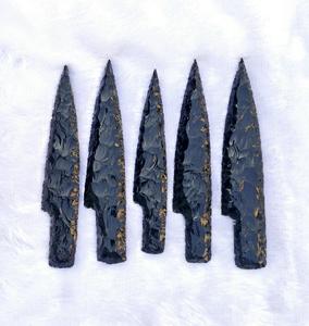 Couteau en obsidienne noire de fournisseur indien pour la protection spirituelle, le Reiki et la guérison des chakras. Disponible dans le monde entier. - Product Image 3