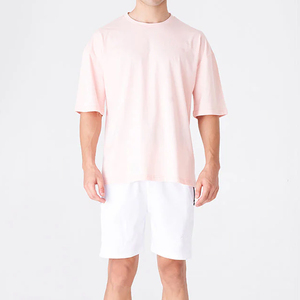 Summer Men's T-Shirts Shorts Casual Street Outfit DTG Printed T-Shirt <b>Knitted</b> Two-Piece Shorts Street Style 2 Piece T Shirt <b>Sets</b> - Product Image 1