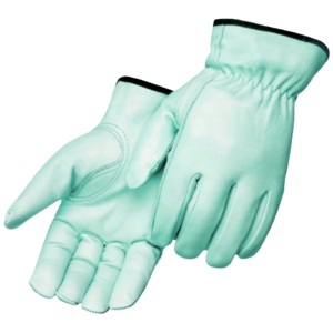 Guantes de Conducción de Cuero Granulado de Piel de Vaca, Duraderos, Cómodos, para Trabajo Industrial y de Seguridad Personal - Product Image 4