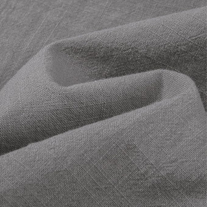 Chemises décontractées pour hommes de haute qualité, 100% coton, à motif uni, manches courtes, col rond, respirantes, séchage rapide, écologiques, coupe ample - Product Image 2