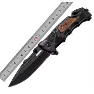 Cuchillo Táctico 7650, Cuchillo Plegable de Bolsillo para Supervivencia, Campismo, EDC, Herramienta Manual, Cuchillo de Caza, Autodefensa, Aleación de Aluminio - Product Image 4