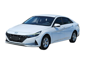 Voiture berline d'occasion 2021 Avante blanche, conduite à gauche, caméra de recul, sièges chauffants, navigation, 5 places, véhicule coréen, essence automatique - Product Image 1