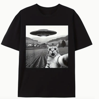 T-shirt pour homme en coton 100% surdimensionné, écologique, avec logo personnalisé imprimé, fabriqué au Pakistan