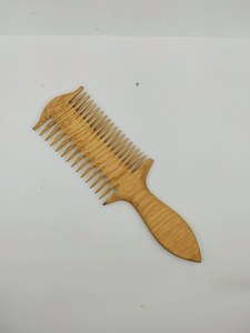 Indian Handicraft Double sided Wooden hair Care Comb For Hair Growth and Vintage Design Home <b>Decor</b> <b>Bedroom</b> <b>Accessory</b> - Product Image 2