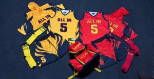 Premium Quality Basketball Package Includes Jersey, Shorts, <b>Long</b> <b>Socks</b>, Hoodie, Warm Top-Up, And Backpack - Product Image 3