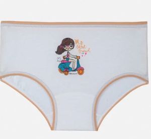 Braguitas de algodón de cintura baja para niñas, ropa interior moderna, cómodas, para uso diario, de proveedor indio a bajo precio. - Product Image 6