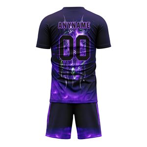 เสื้อฟุตบอลเยาวชนชาย ชุดทีมแบบกำหนดเอง ชุดกีฬาสั่งทำพิเศษ สั่งซื้อจำนวนมาก - Product Image 2