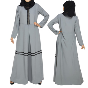 Abayas para Mujer al por Mayor, Logotipo Personalizado, Alta Calidad, Secado Rápido, Transpirables, Ligeras, Mangas Largas, Servicios OEM, Sólidas, Invierno, Primavera - Product Image 5