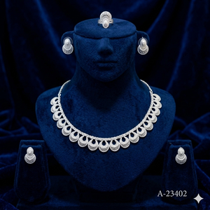 Joyería MOLL 2024, Joyería Nupcial de Inspiración India, Moda Africana, Joyería de Moda para Bodas, Chapada en Oro/Plata, Aleación de Zinc, Circonita Certificada - Product Image 3