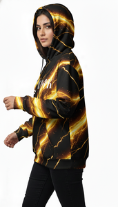 เสื้อฮู้ดดี้โอเวอร์ไซส์สไตล์คนเมือง พิมพ์ลายแบบซับลิเมชั่นคุณภาพสูง สำหรับใส่ลำลองในชีวิตประจำวัน - Product Image 5