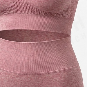 Ropa Deportiva para Mujer, Conjunto de 2 Piezas de Ropa Deportiva sin Costuras para Yoga, Gimnasio, Ejercicio, Entrenamiento, Ropa Atlética - Product Image 5