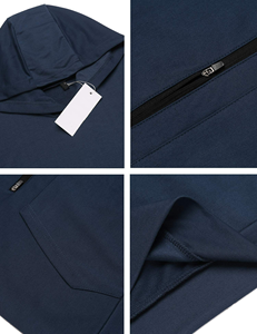 Chándal de entrenamiento de dos piezas para hombre, Sudadera con capucha y pantalón corto de carga, chándal de verano - Product Image 2